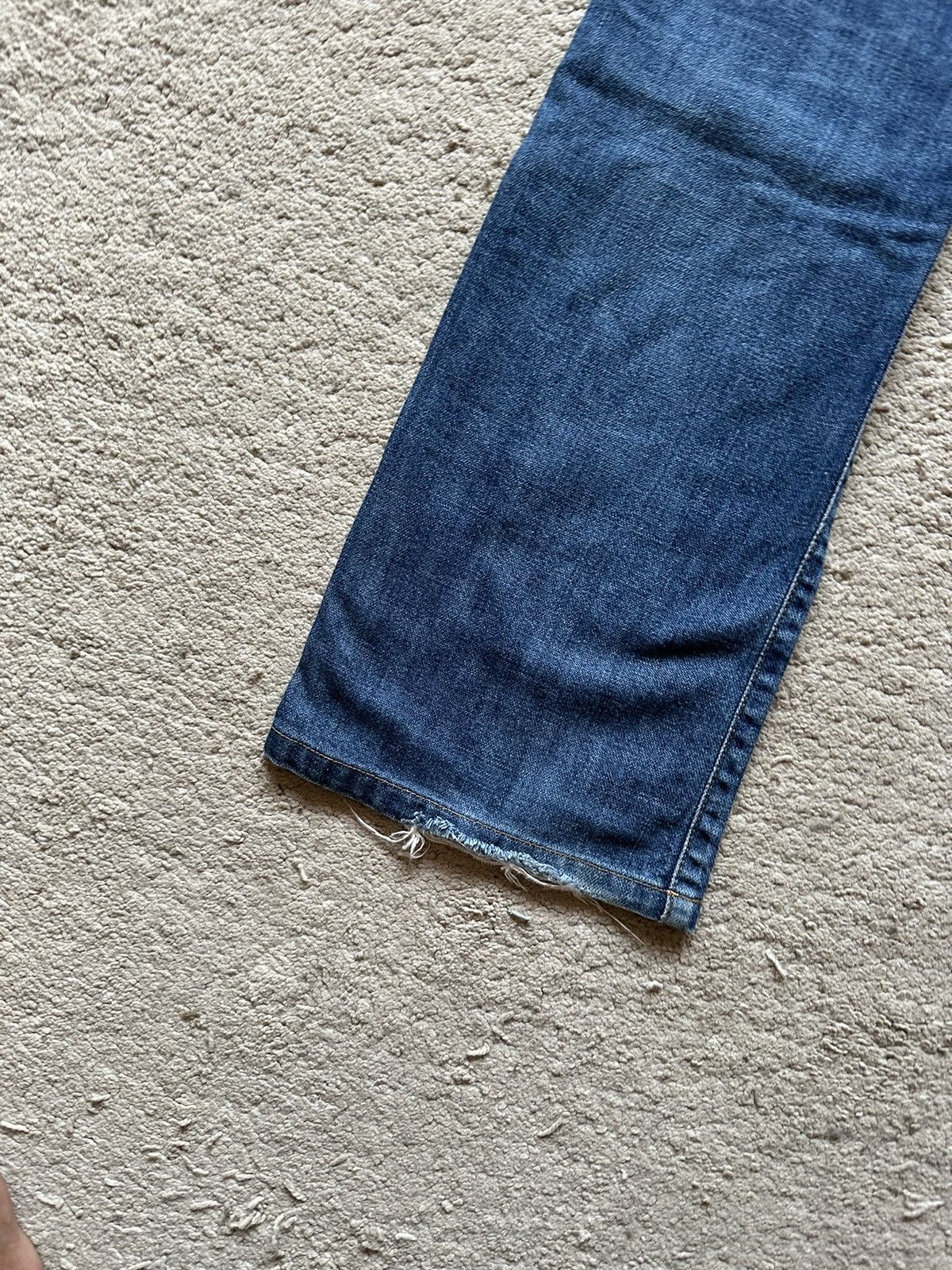 Diesel 2000s Diesel Low Rise Faded Wash Flare Jeans Size 29" - 9 Thumbnail