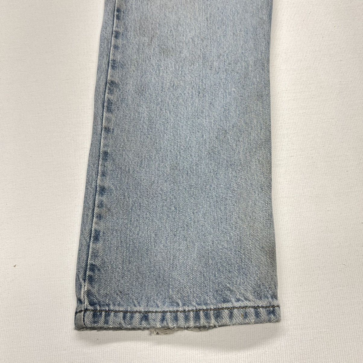 Levi's × Vintage Levis 505 Jeans Blue Straight Regular Fit Denim Y2K Size US 34 / EU 50 - 3 Thumbnail
