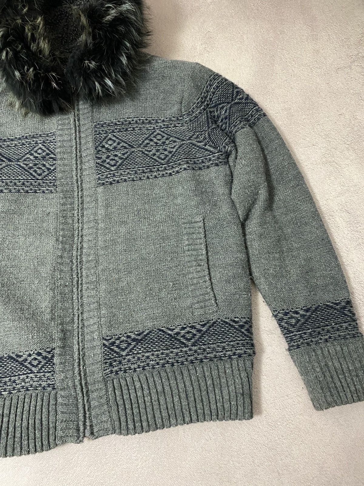 Japanese Brand × Vintage Avant Garde IF Six Was Nine style fur sweater hoodie Size US M / EU 48-50 / 2 - 3 Thumbnail