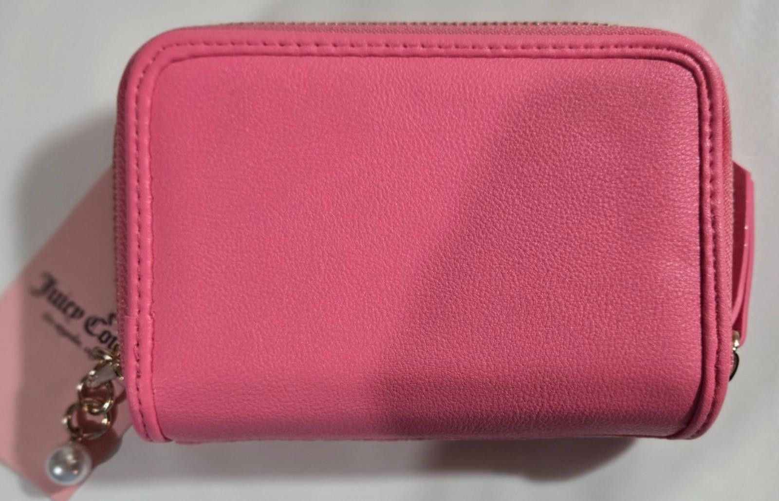 Juicy Couture Jeans Juicy Couture Velour Wallet Lemonade Bling Double Zip NWT Size ONE SIZE - 2 Thumbnail