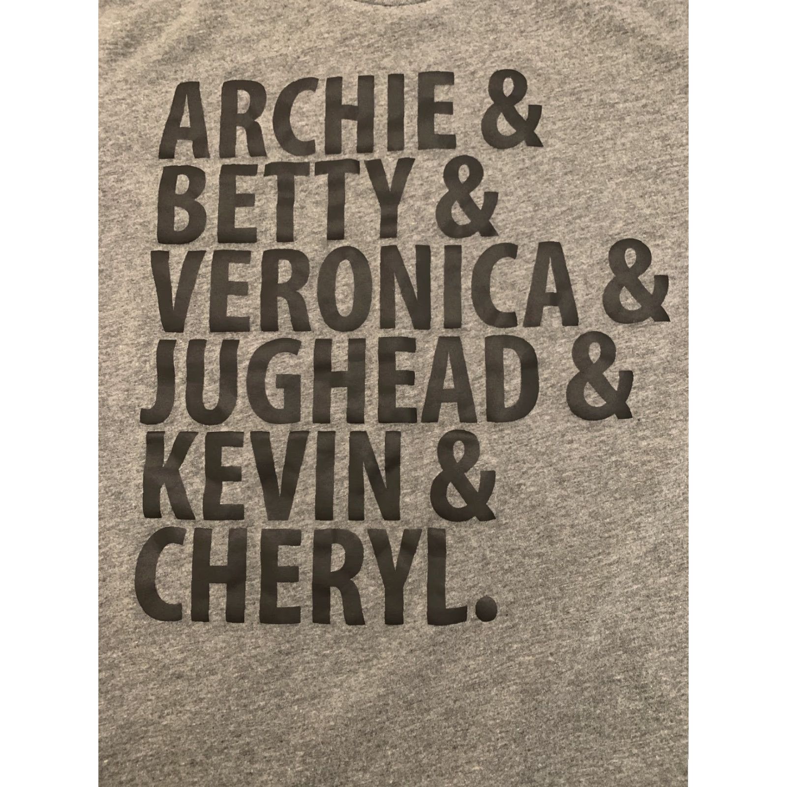 Vintage BELLA + CANVAS Riverdale Comics Shirt Adult Small Gray Kevin Mens Size US S / EU 44-46 / 1 - 2 Thumbnail