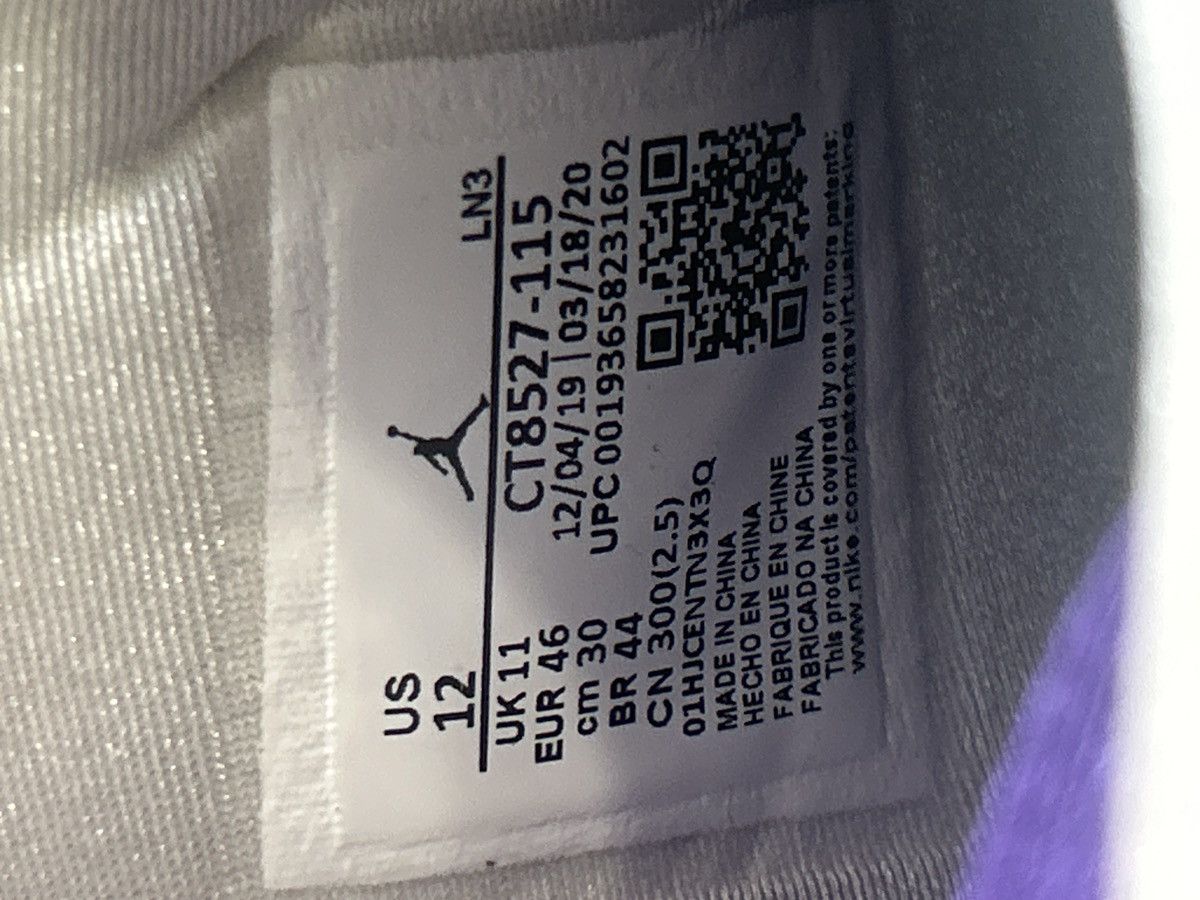 Jordan Retro 4 Metallic Purple