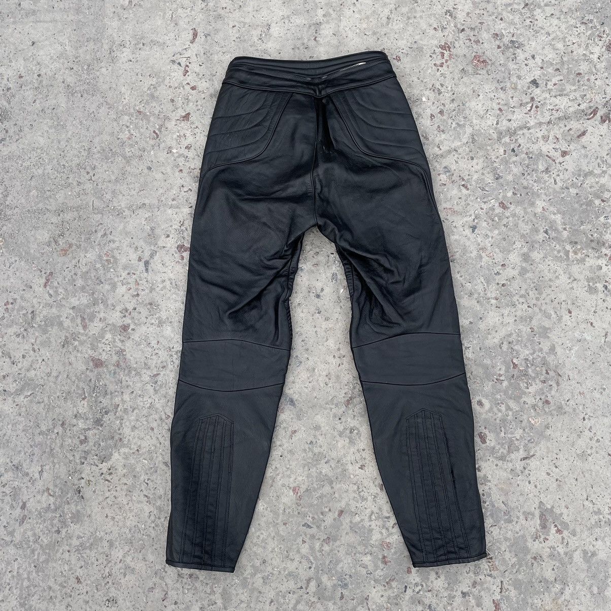 Other Vintage Moto Leather Pants 30 Size 90s USA Japan Hype Size US 30 / EU 46 - 2 Thumbnail