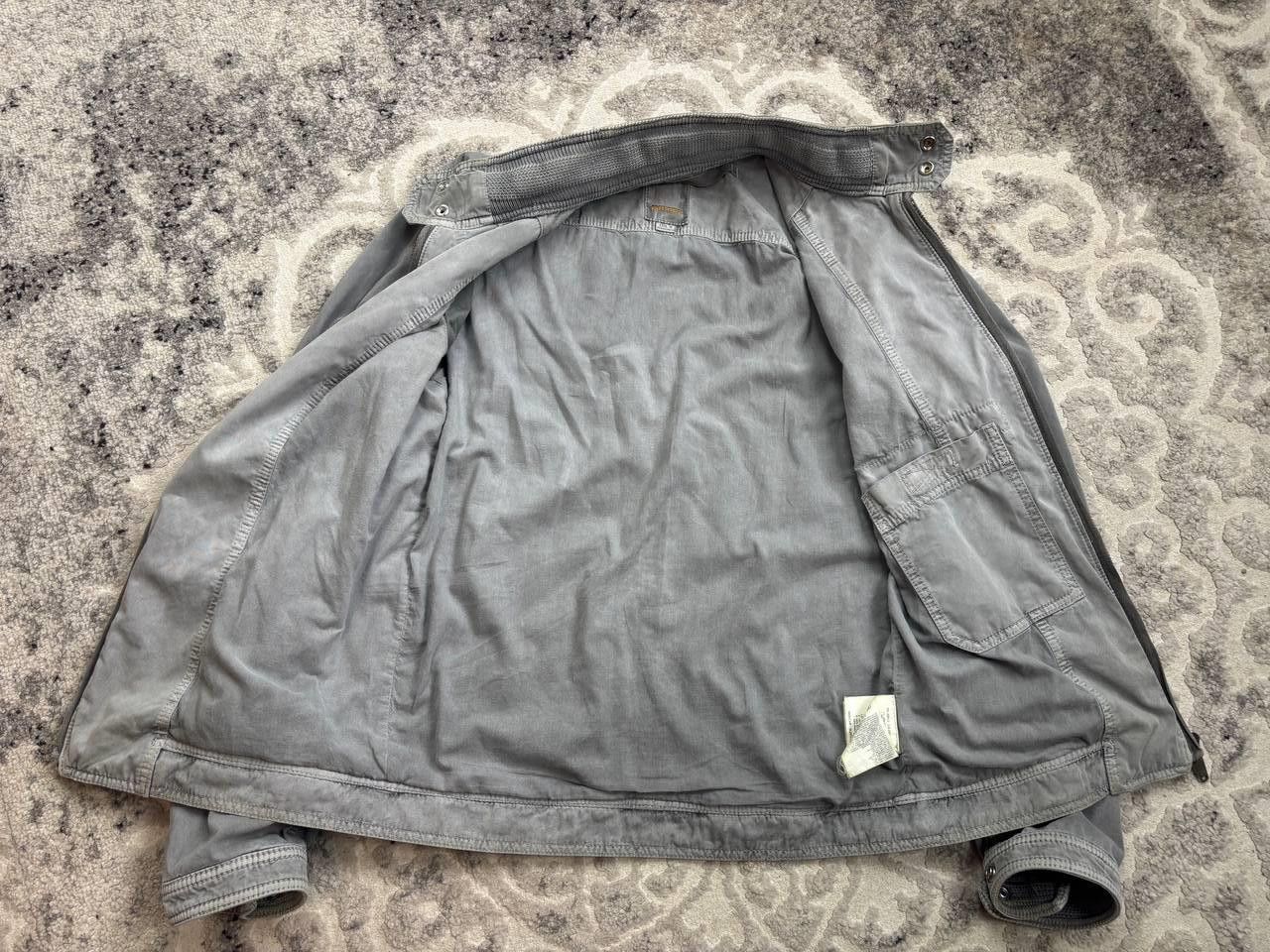 Diesel Diesel Distressed Grey Moto Jacket Size M Size US M / EU 48-50 / 2 - 8 Thumbnail