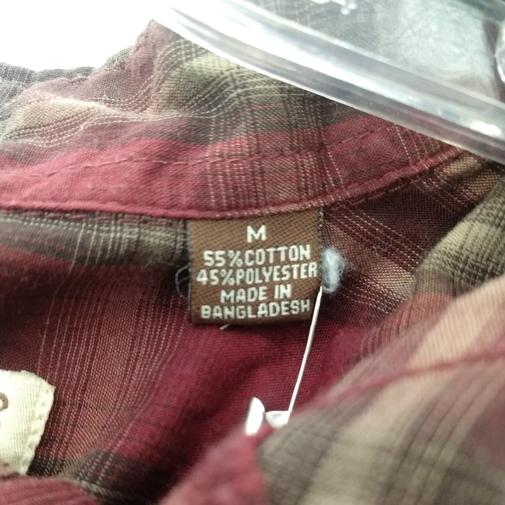 Vintage Bit & Bridle Western Shirt Mens M Plaid Pearl Snap Long Sleeve Button-Up Cowboys Shirt Size US M / EU 48-50 / 2 - 7 Thumbnail