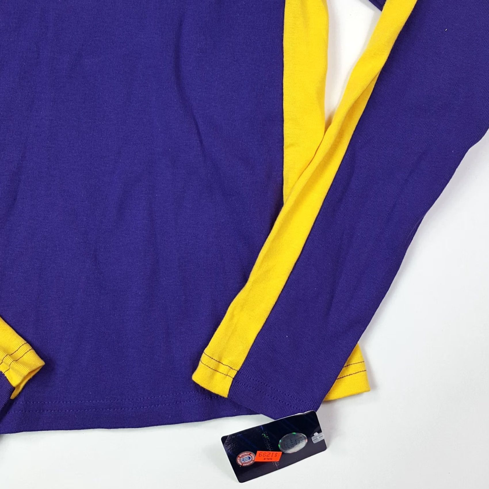 NCAA VINTAGE East Carolina University Pirates Long Sleeve T Shirt Top NCAA Womens L Purple 90s College Retro Sports University Shirt Size L / US 10 / IT 46 - 3 Thumbnail