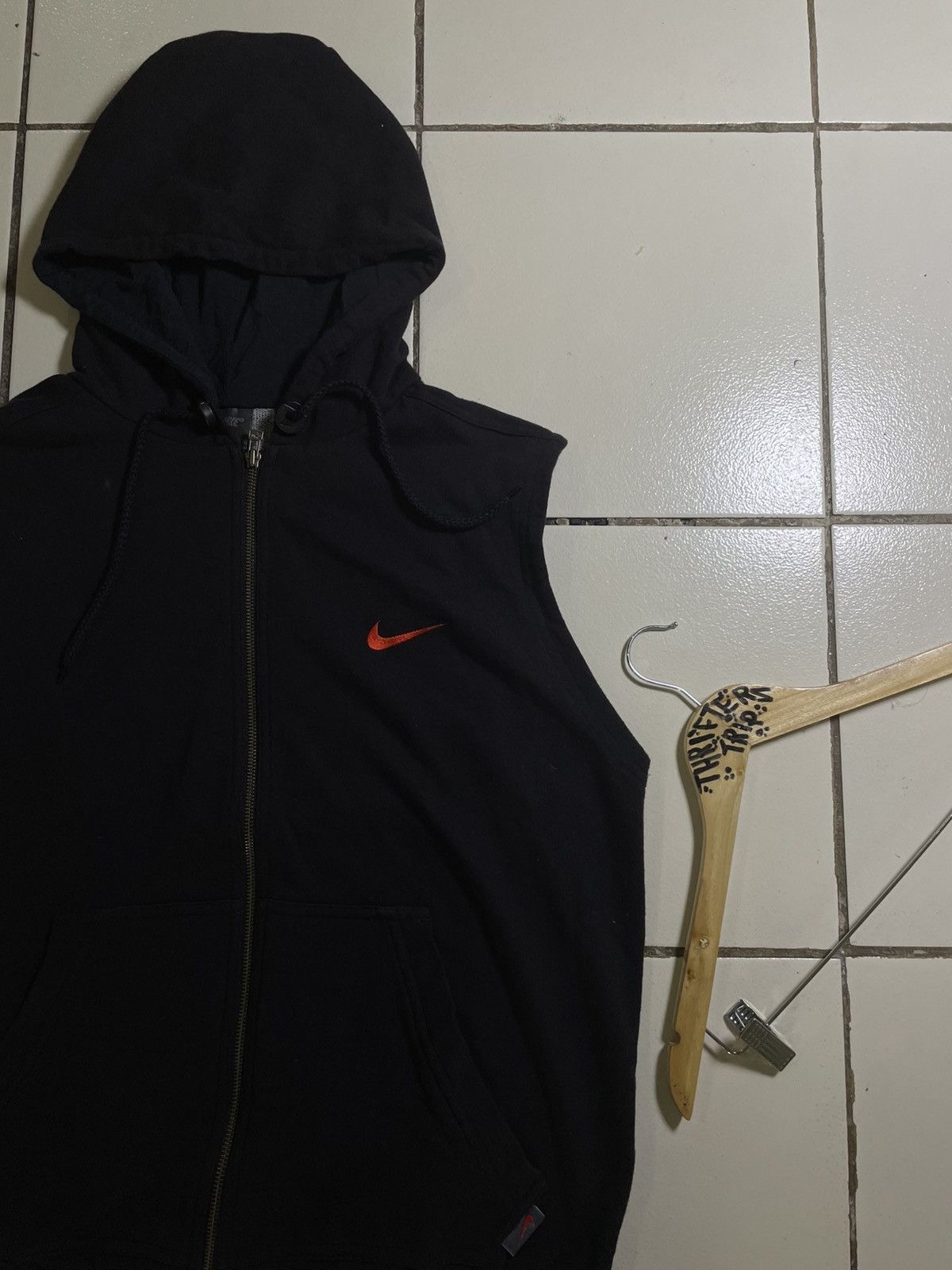 Nike VINTAGE NIKE TRAINING SLEEVLESS HOODIE Size US S / EU 44-46 / 1 - 2 Thumbnail