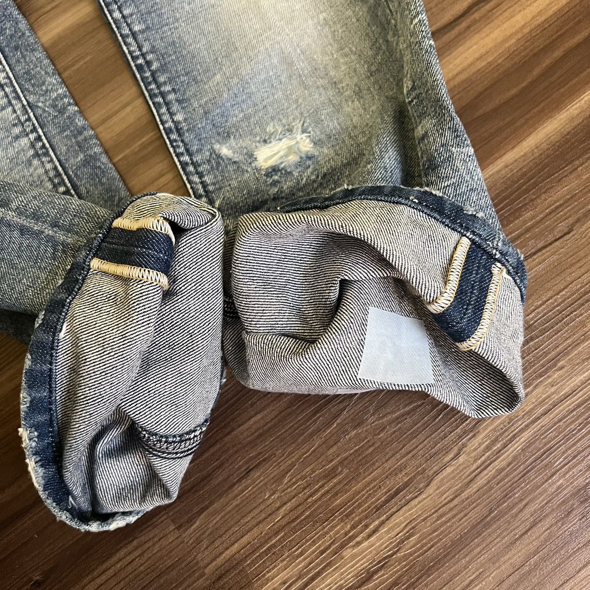 Diesel Diesel industry Doozy distressed blue wash jeans Size 27" / US 4 / IT 40 - 7 Thumbnail