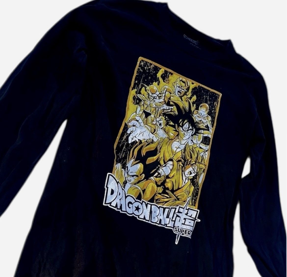 Cartoon Network Y2K Dragon Ball Super Saiyan LongSleeve BlK Graphic T-Shirt Size US M / EU 48-50 / 2 - 4 Thumbnail