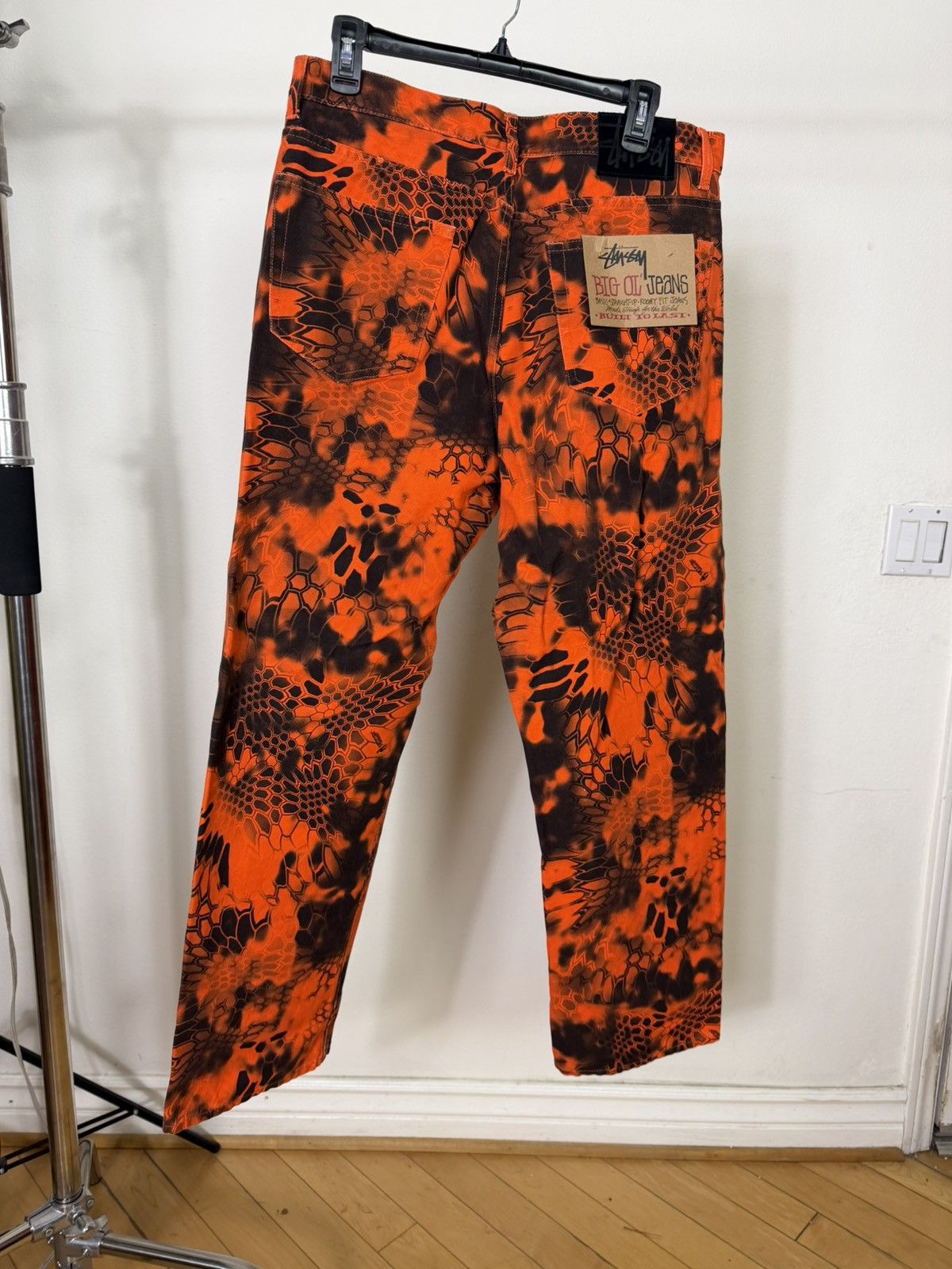 Stussy Stussy Big Ol' Jean 'Inferno' Size US 32 / EU 48 - 4 Thumbnail