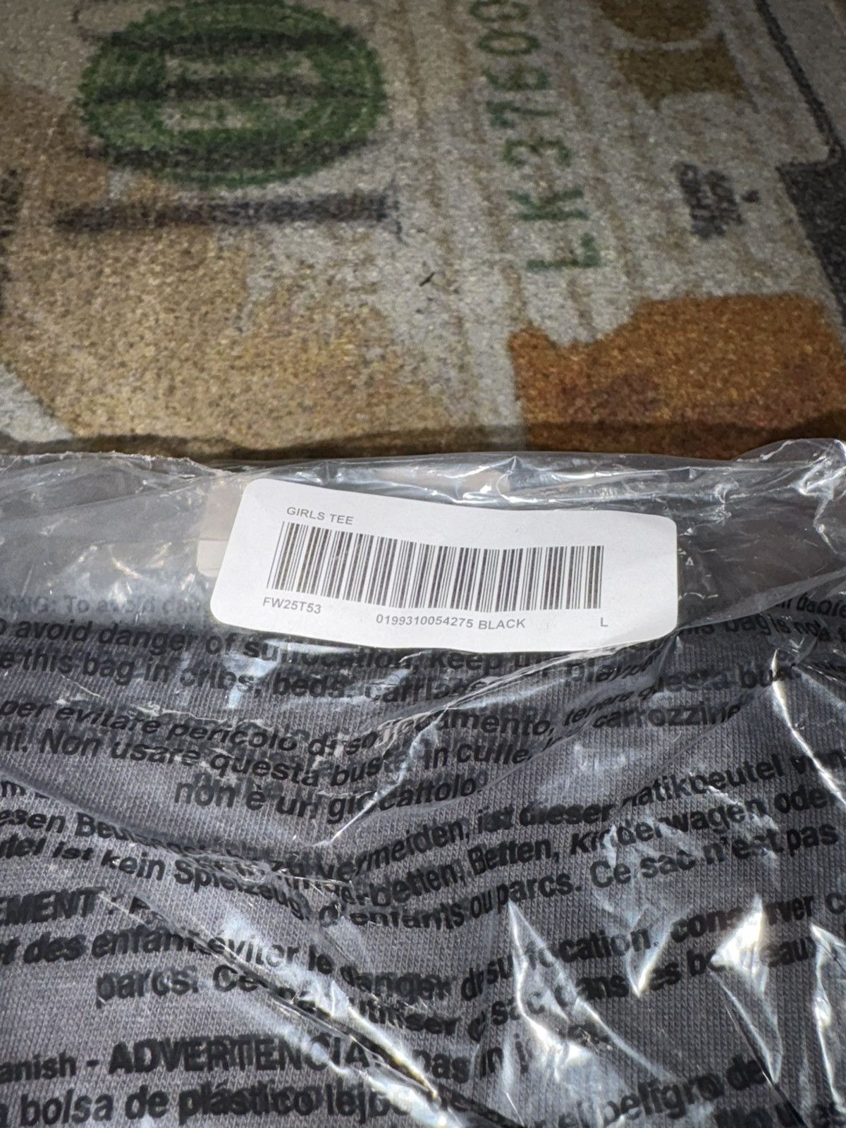 Supreme Supreme Girls Tee Black Size US L / EU 52-54 / 3 - 3 Thumbnail