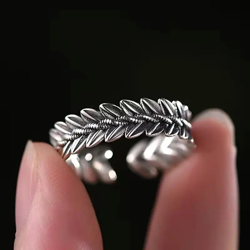 Jewelry Wheat Open Rings Size ONE SIZE - 1 Thumbnail