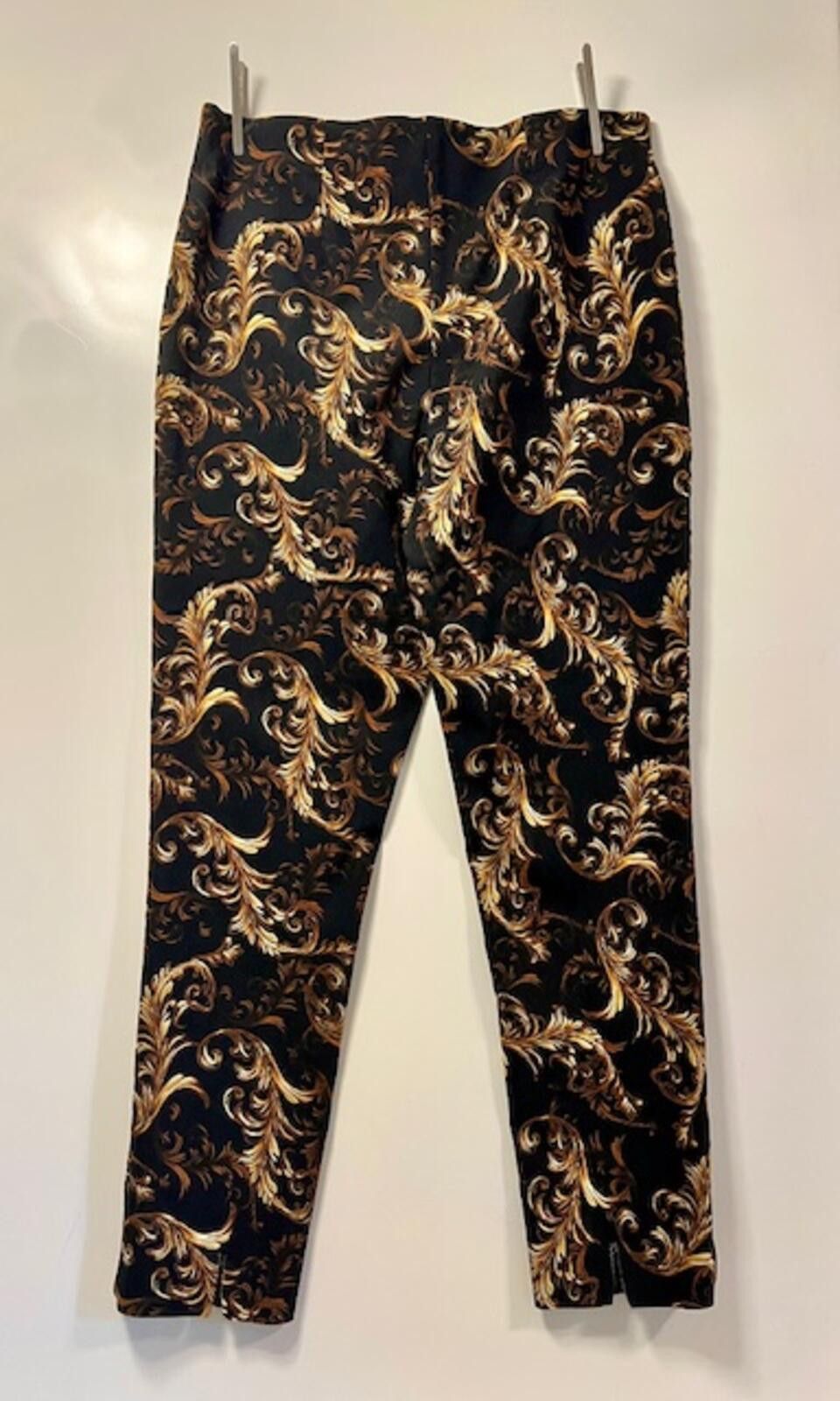 Other TRUTH BY REPUBLIC Black and Gold stretch pants Size 32" / US 10 / IT 46 - 3 Thumbnail