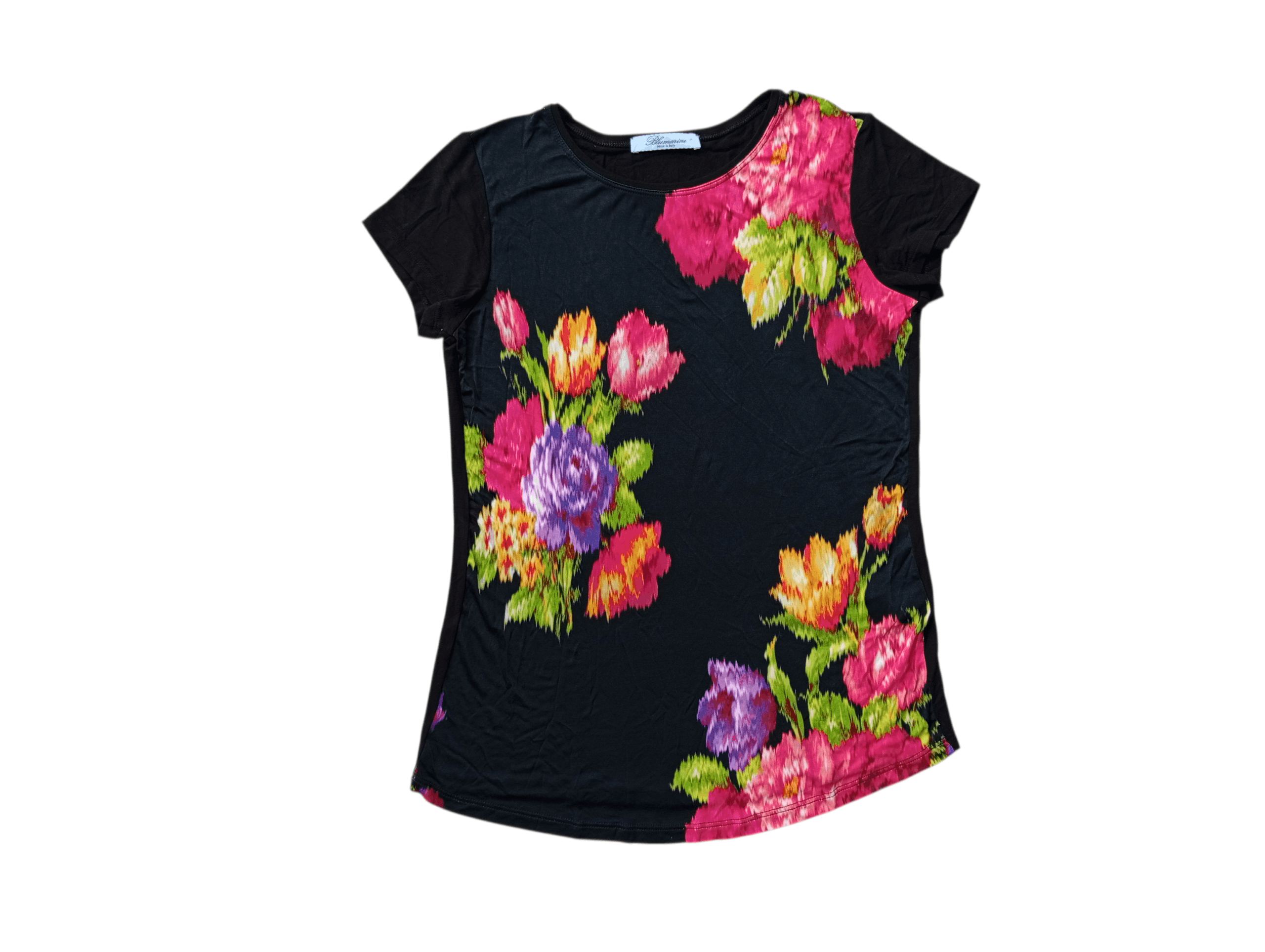 Blumarine Blumarine pixel floral shirt Size M / US 6-8 / IT 42-44 - 1 Thumbnail