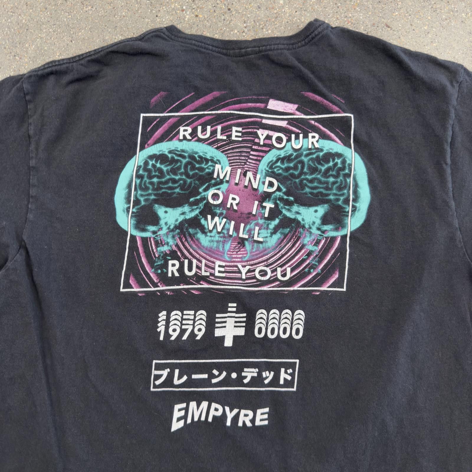 Empyre Vtg Empyre x Skategang Rule Your Mind T-Shirt L Size US L / EU 52-54 / 3 - 7 Thumbnail