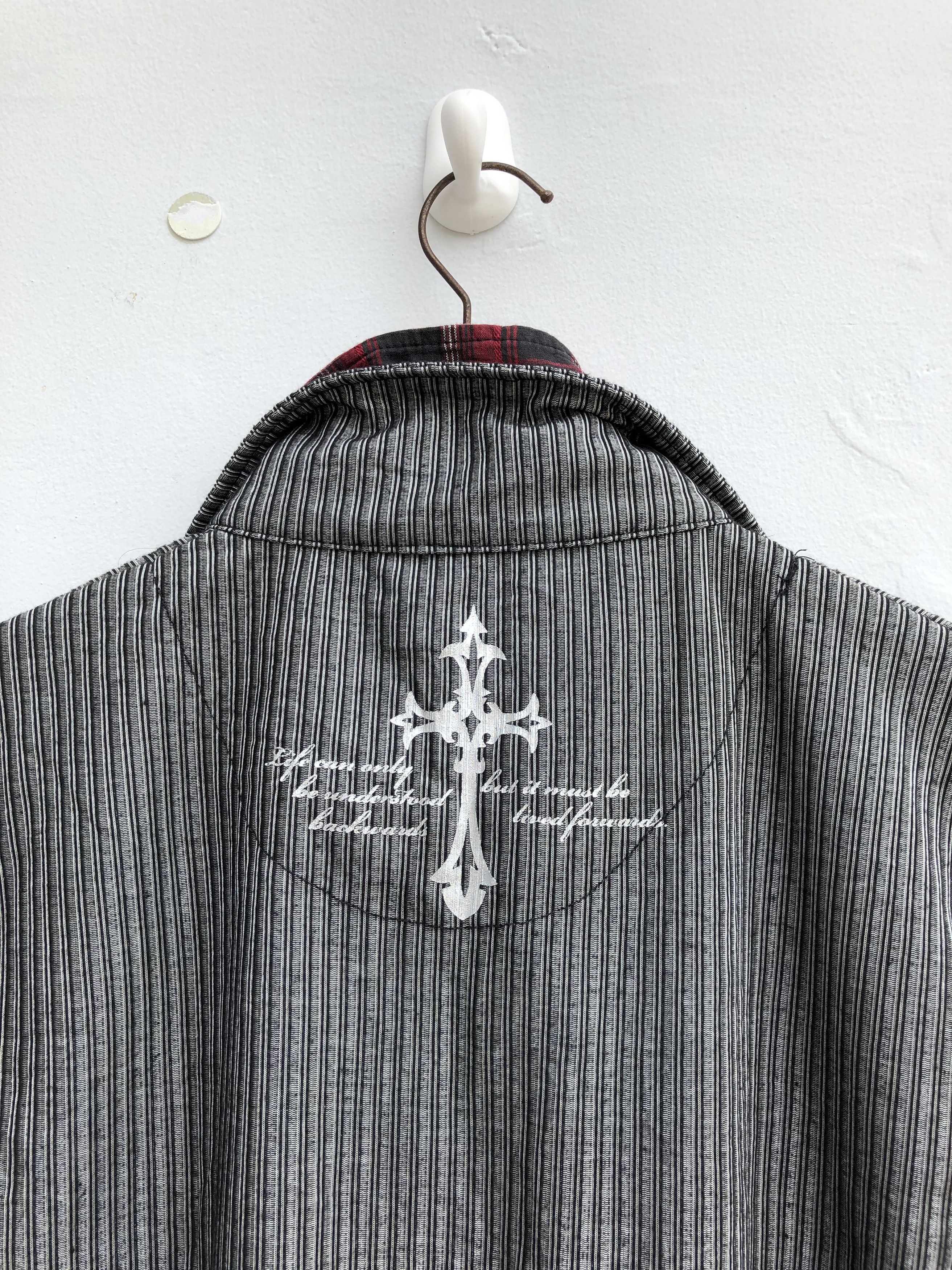 If Six Was Nine Mind Games y2k Poem polo Double layer Size US M / EU 48-50 / 2 - 6 Thumbnail