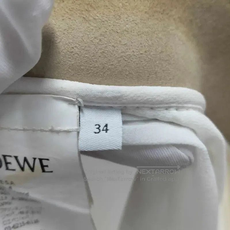 Loewe Loewe White Pleated Skirt for Summer . Size 23" - 5 Thumbnail