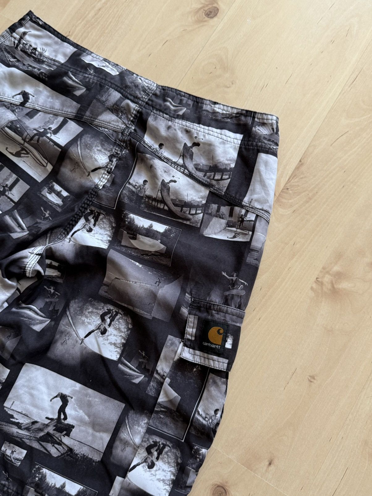 Carhartt Carhartt Vintage skate cargo shorts black label Size US 30 / EU 46 - 9 Thumbnail