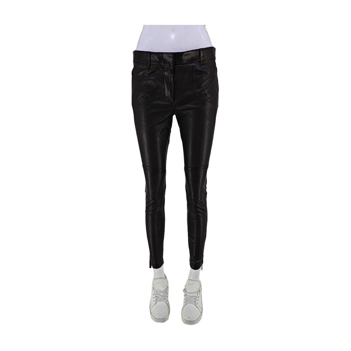 Louis Vuitton Louis Vuitton Lambskin Leather Pants Size 38 Size 27" / US 4 / IT 40 - 1 Thumbnail