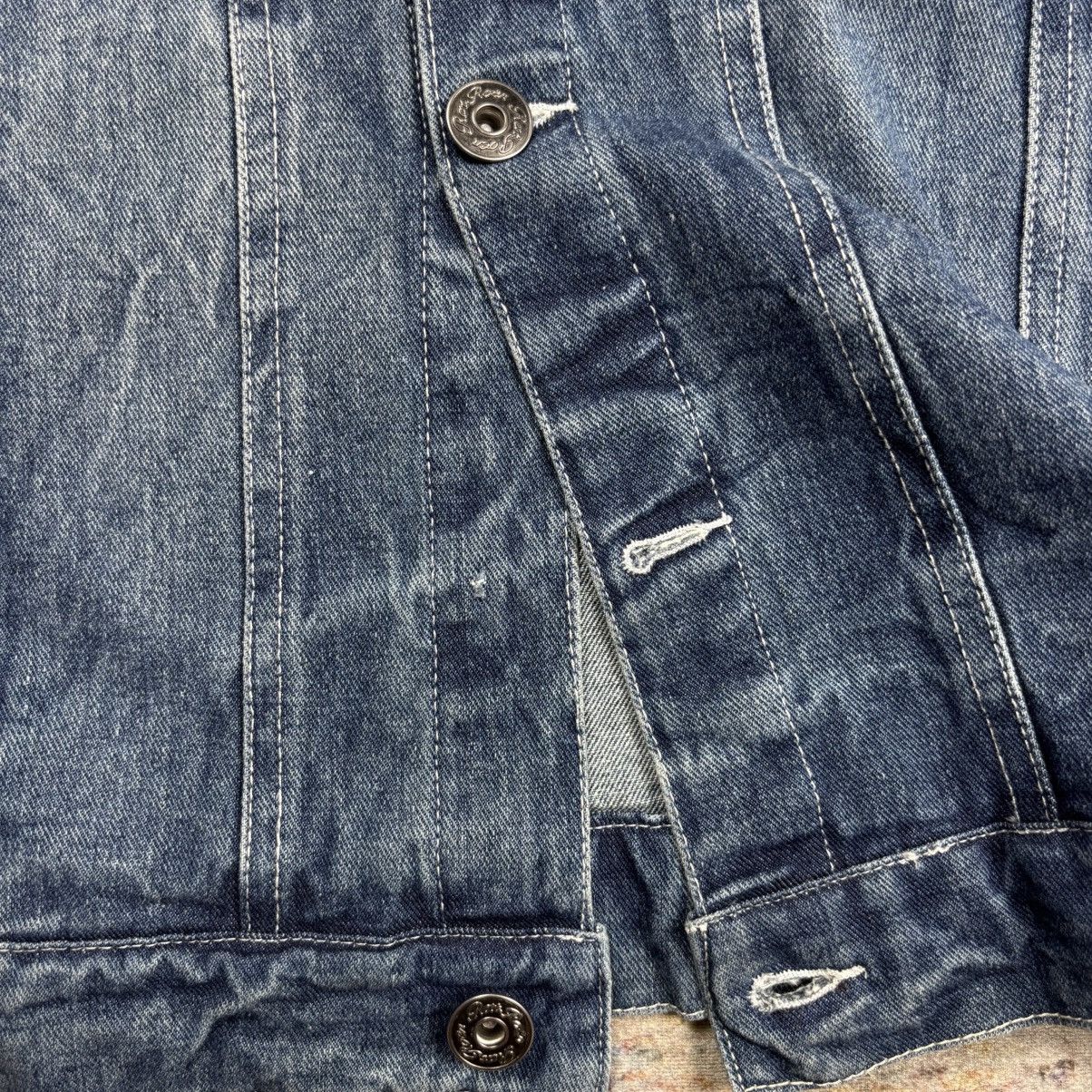 Roen 2000s Roen - Vkei Style Washed Denim Jacket Size US M / EU 48-50 / 2 - 8 Thumbnail