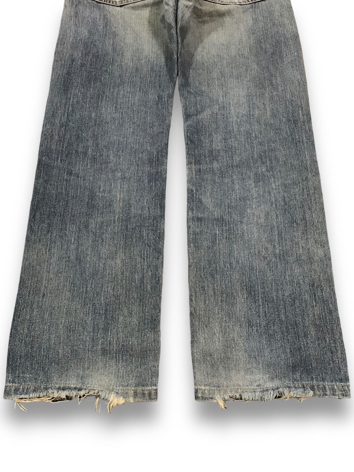 Edwin Vintage Edwin XV443 Regular Straight Distressed Grunge Jeans Size US 31 - 14 Thumbnail