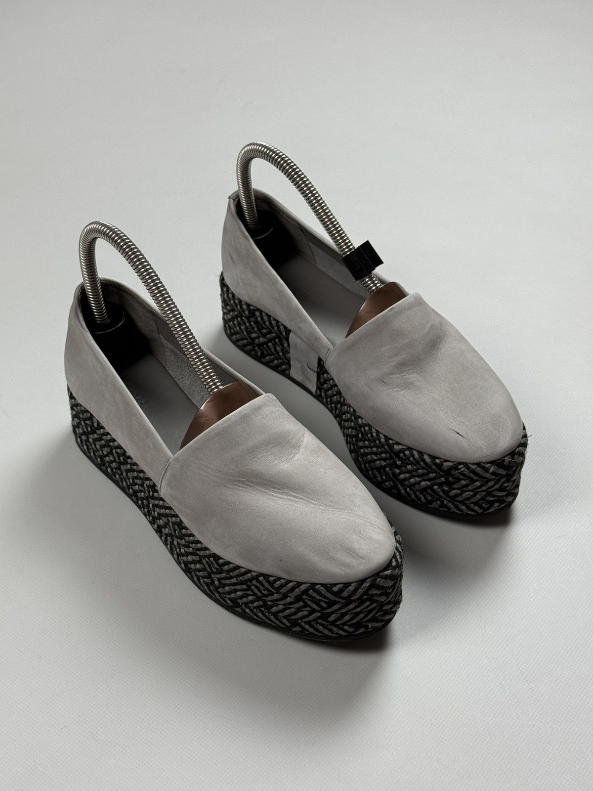 Allsaints × Japanese Brand Allsaints Ladies Leather Platform Loafers Shoes Size 38 Size US 8 / IT 38 - 2 Thumbnail