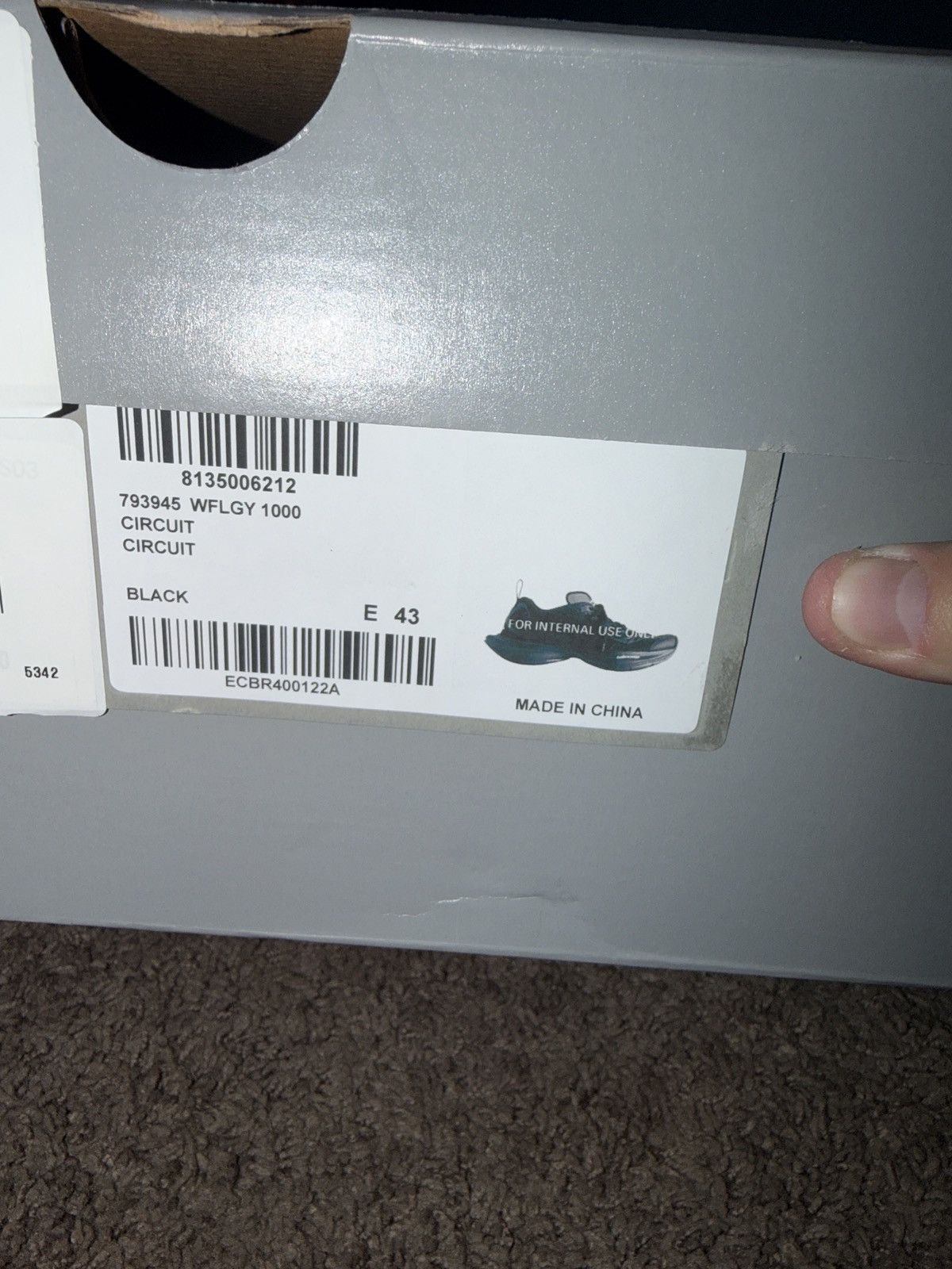 Balenciaga Balenciaga Circuit Sneaker Black Size US 10 / EU 43 - 4 Thumbnail