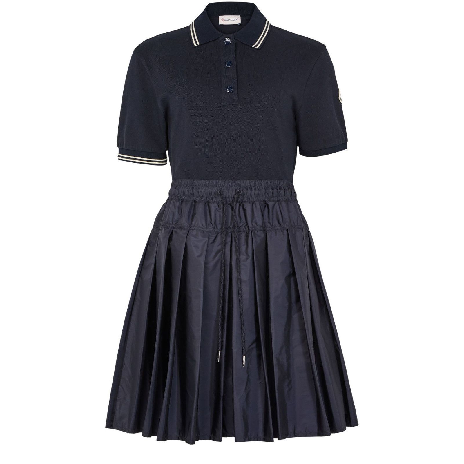 MONCLER Women's Navy Midi Dress New (Women's size:2;)