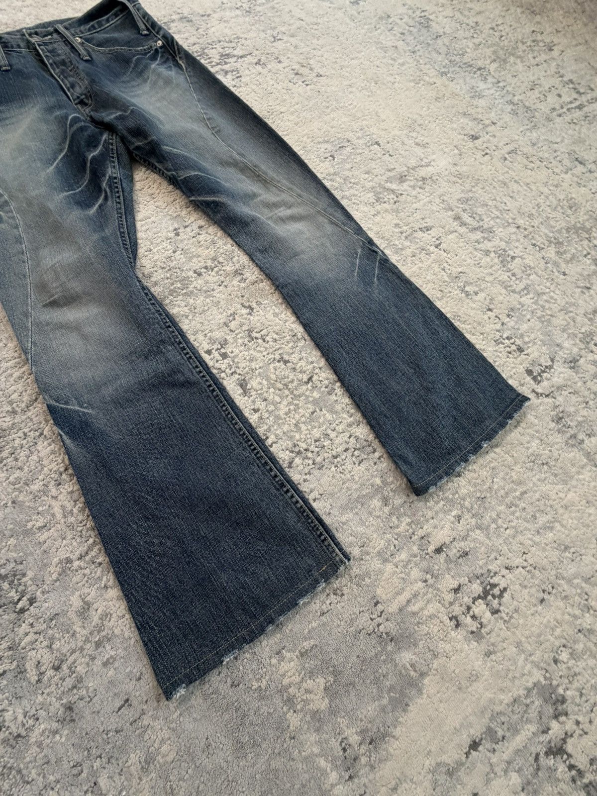 Le Grande Bleu (L.G.B.) LGB - Lazy Wolf Denim Dark Wash Size US 30 / EU 46 - 3 Thumbnail