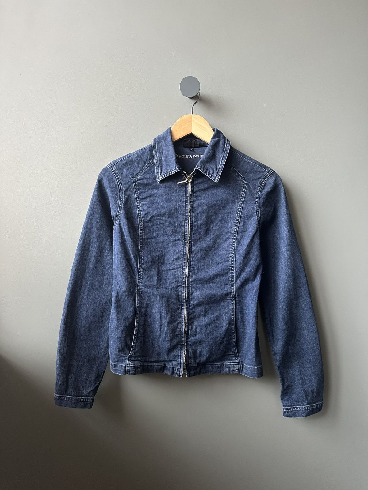 Trussardi Trussardi Y2K Denim Jacket Size 42 Size M / US 6-8 / IT 42-44 - 1 Thumbnail