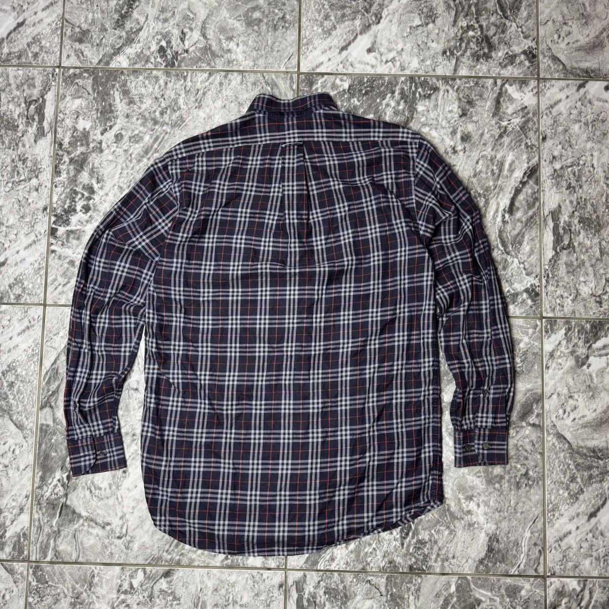 Burberry × Vintage Burberry London Shirt Nova Check Rare Collection Size US S / EU 44-46 / 1 - 3 Thumbnail