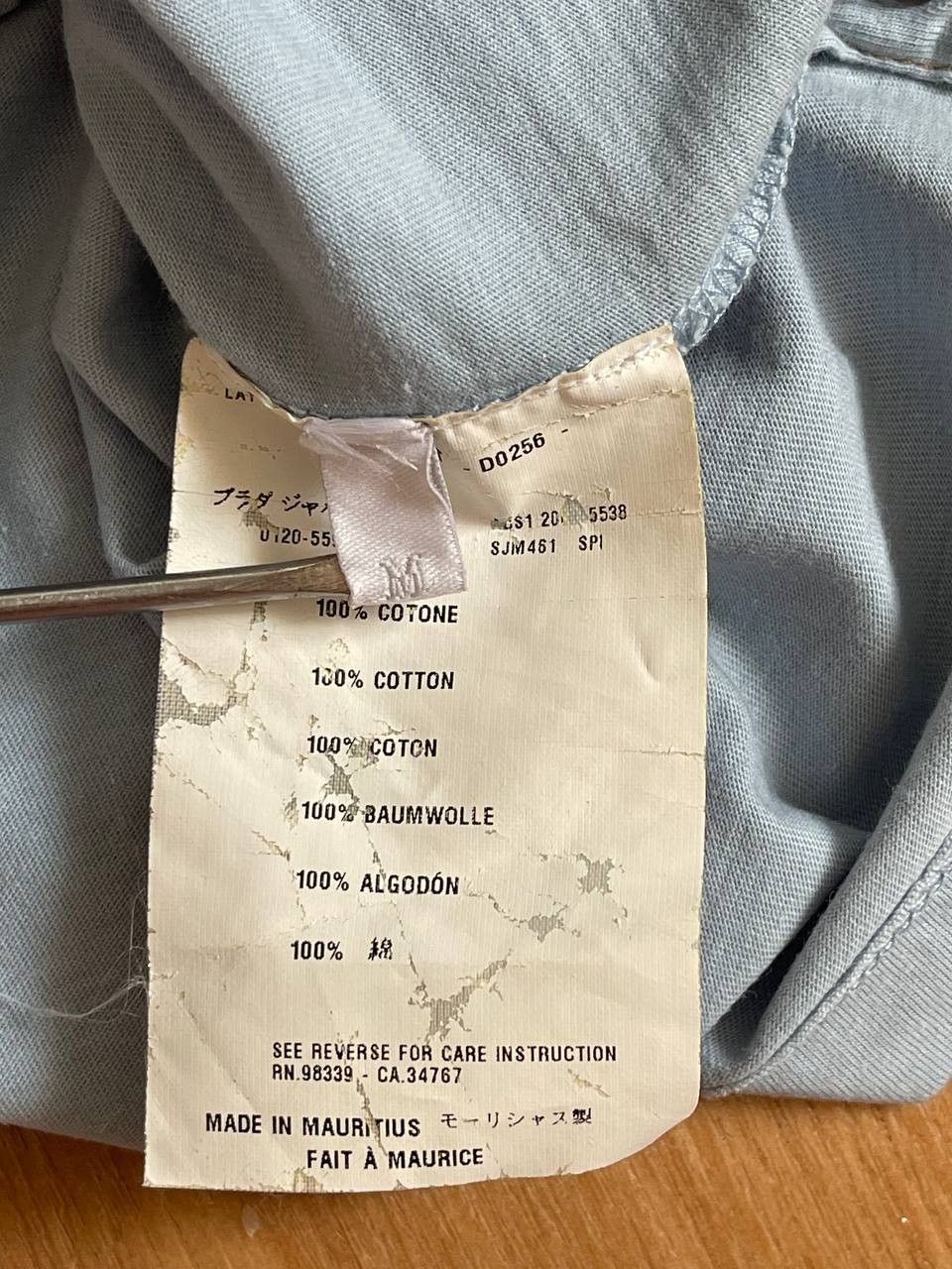 Prada Prada T Shirt Blue Size US M / EU 48-50 / 2 - 11 Thumbnail