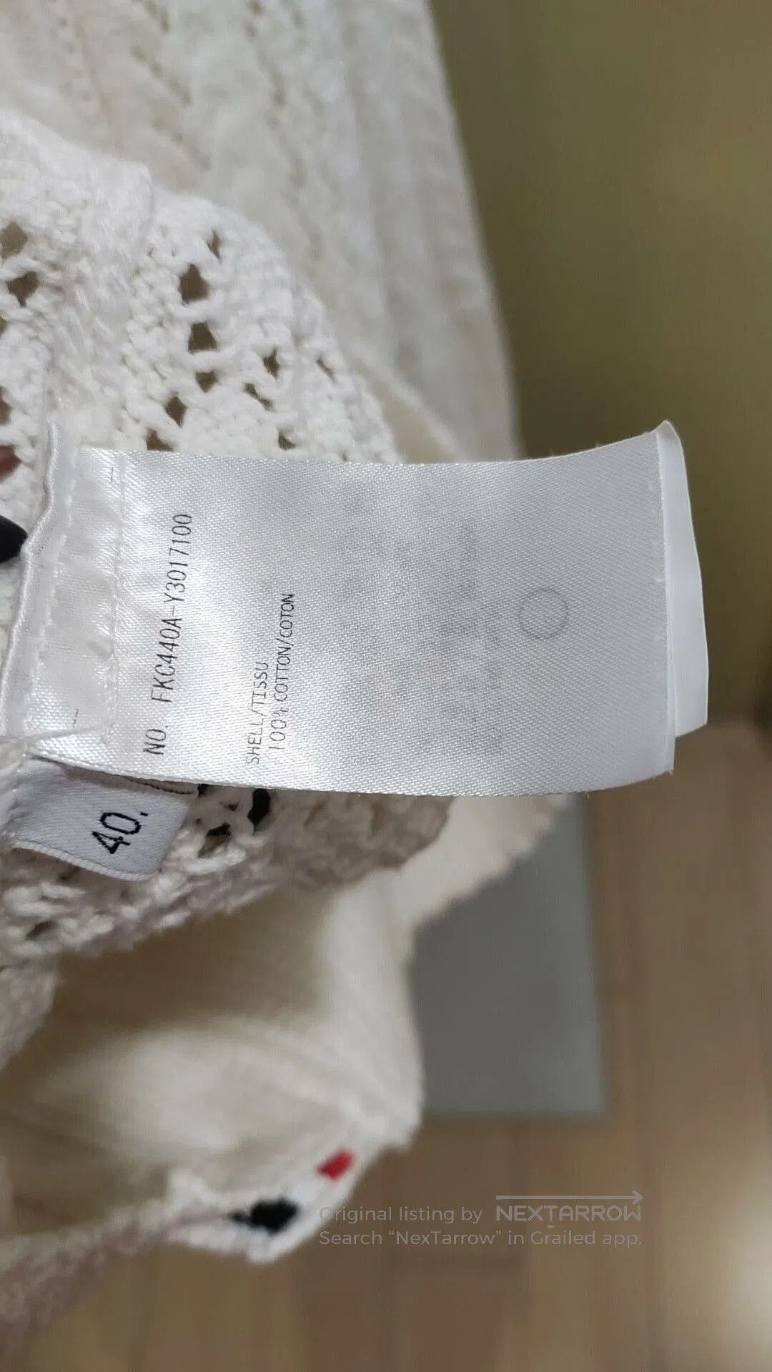 Thom Browne Thom Browne Women's Cardigan Sweater. Size M / US 6-8 / IT 42-44 - 6 Thumbnail
