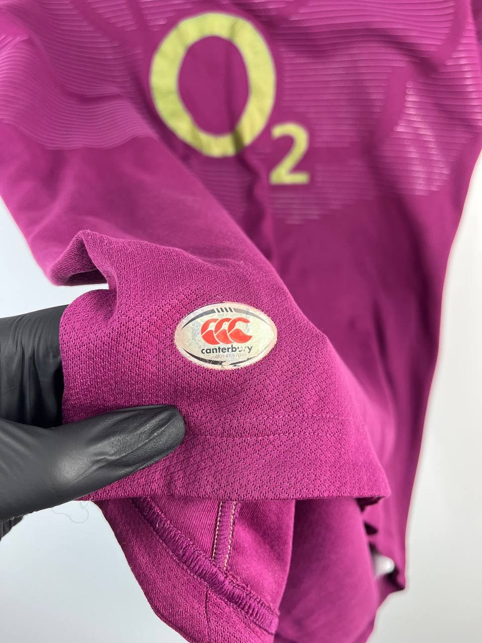 Canterbury of New Zealand Canterbury England Rugby Union O2 Away Jersey Purple Size XL Size US XL / EU 56 / 4 - 3 Thumbnail