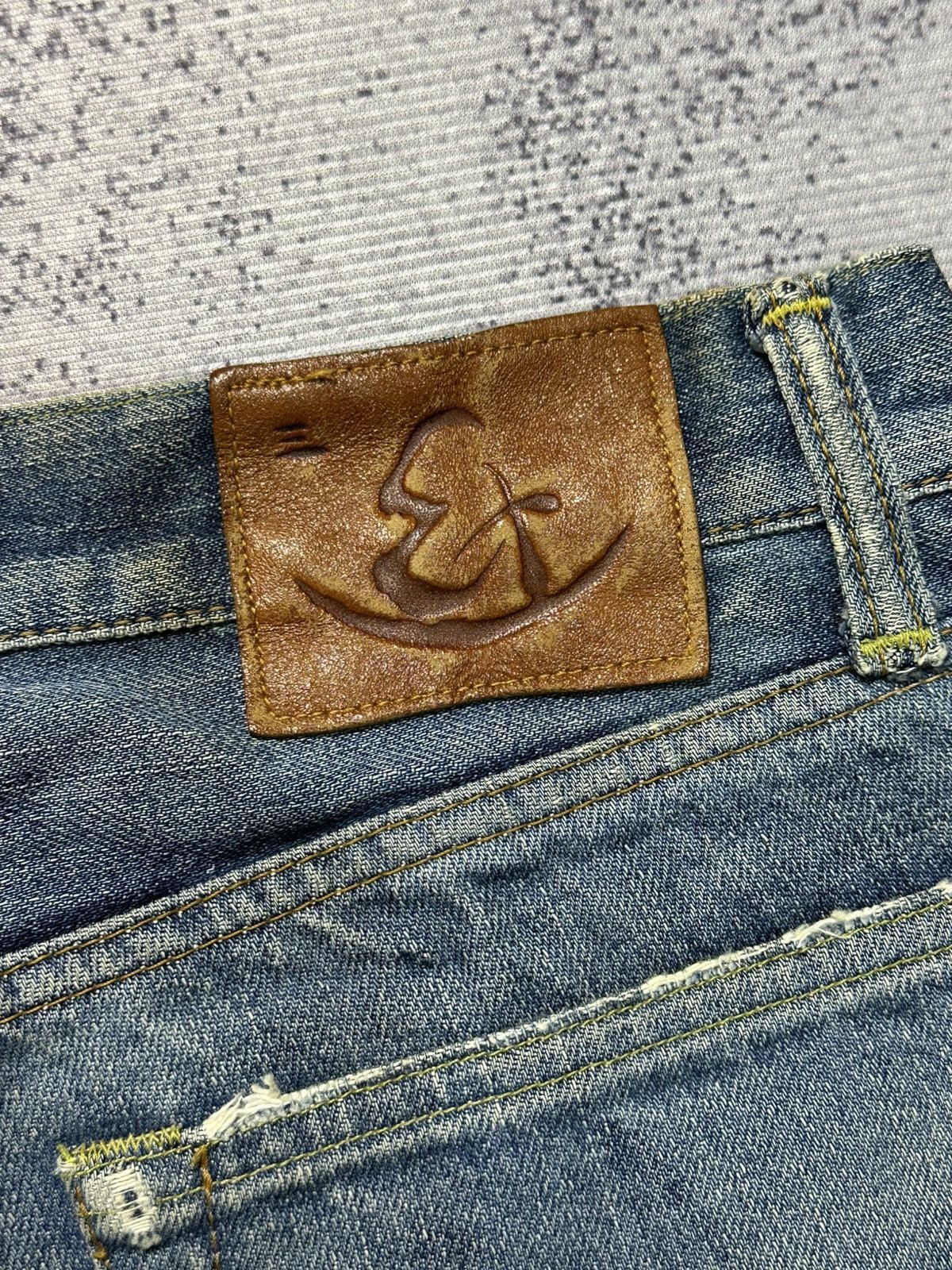 Sugar Cane Vintage Eternal Clawmark Faded Loose Baggy Jeans Size US 30 / EU 46 - 18 Thumbnail