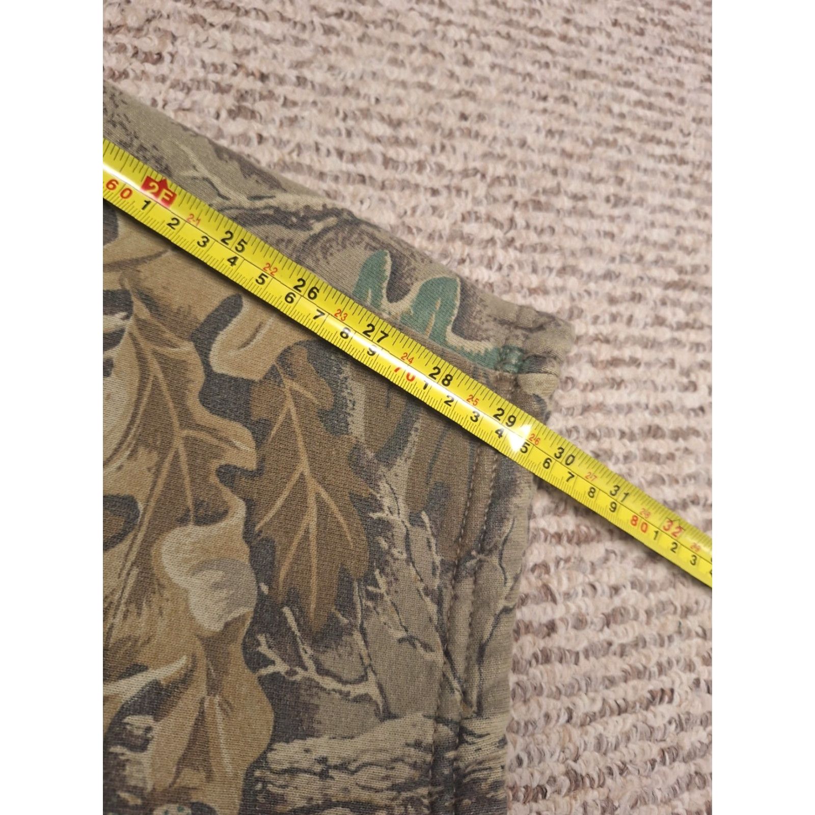 Jerzees VINTAGE Jerzees Outdoors Huntinf Realtree Camo Drawstring Sweatpants Grunge USA Size US 39 - 8 Thumbnail