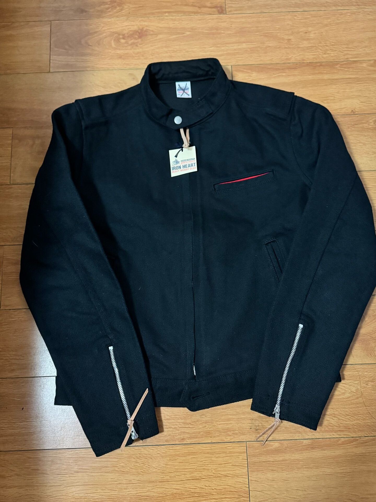 Iron Heart Iron Heart Heavyweight Black Jacket Size US XS / EU 42 / 0 - 1 Thumbnail