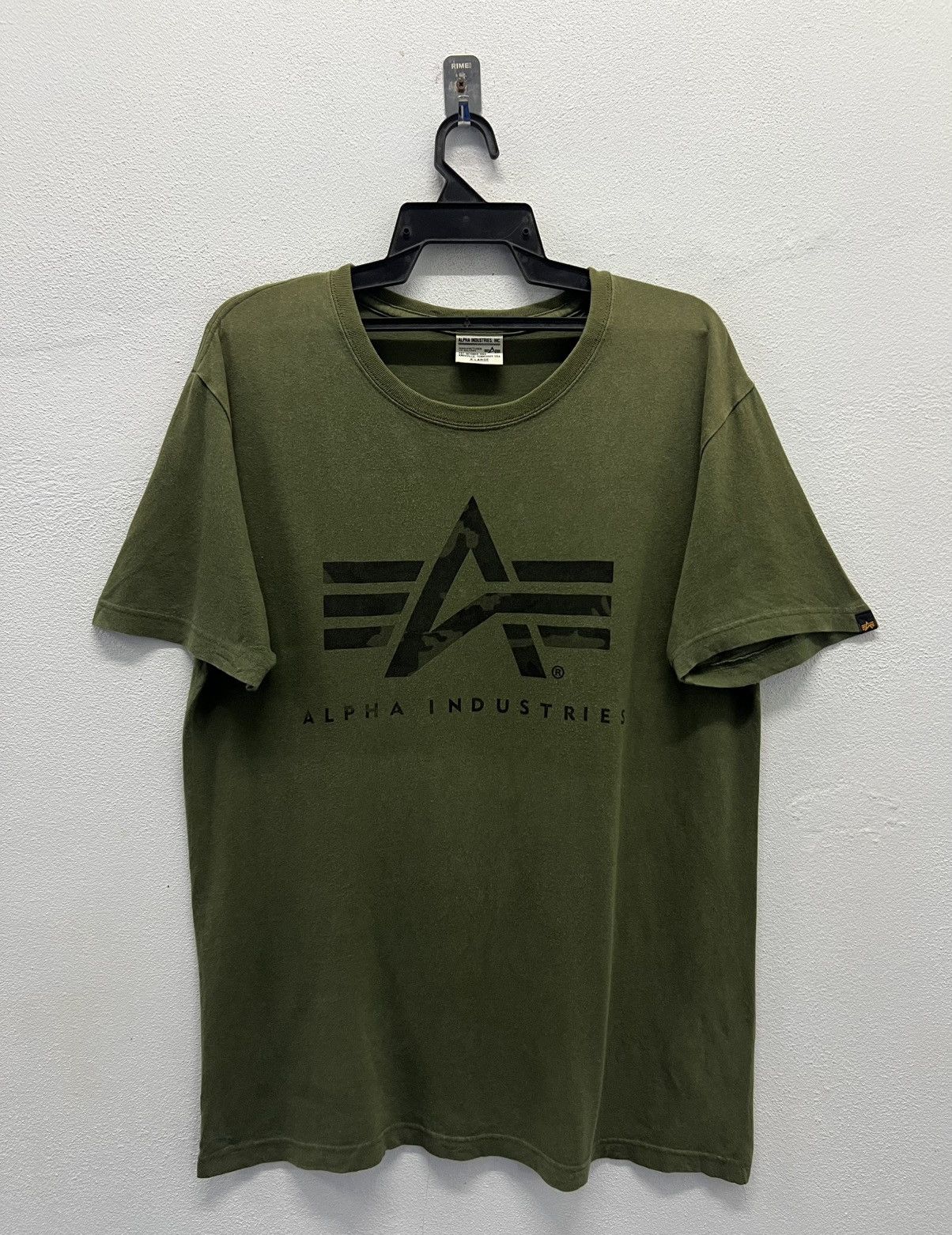 Alpha Industries × Vintage VINTAGE ALPHA INDUSTRIES INC SHIRT Size US XL / EU 56 / 4 - 1 Thumbnail