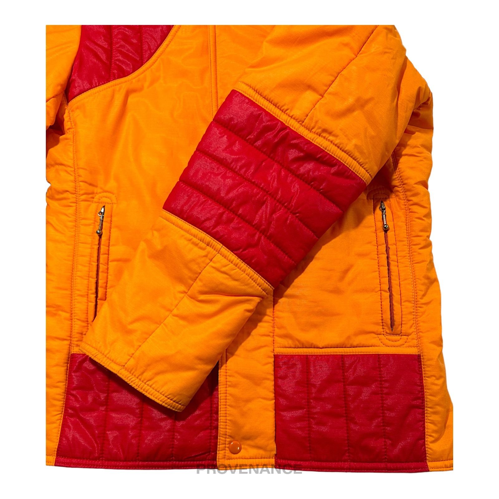 Moncler 🔴 Moncler Light Ski Jacket Coat - Orange/Red Size US L / EU 52-54 / 3 - 8 Thumbnail