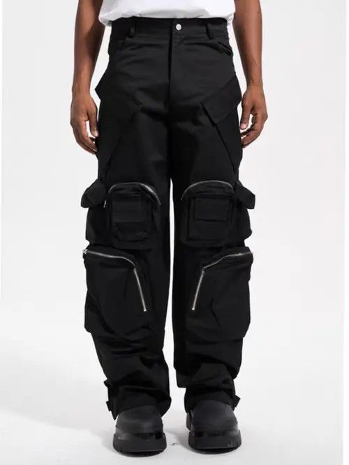 Japanese Brand Hazaki x Aoba Multi pocket utility grunge baggy cargo pants Size US 30 / EU 46 - 8 Thumbnail