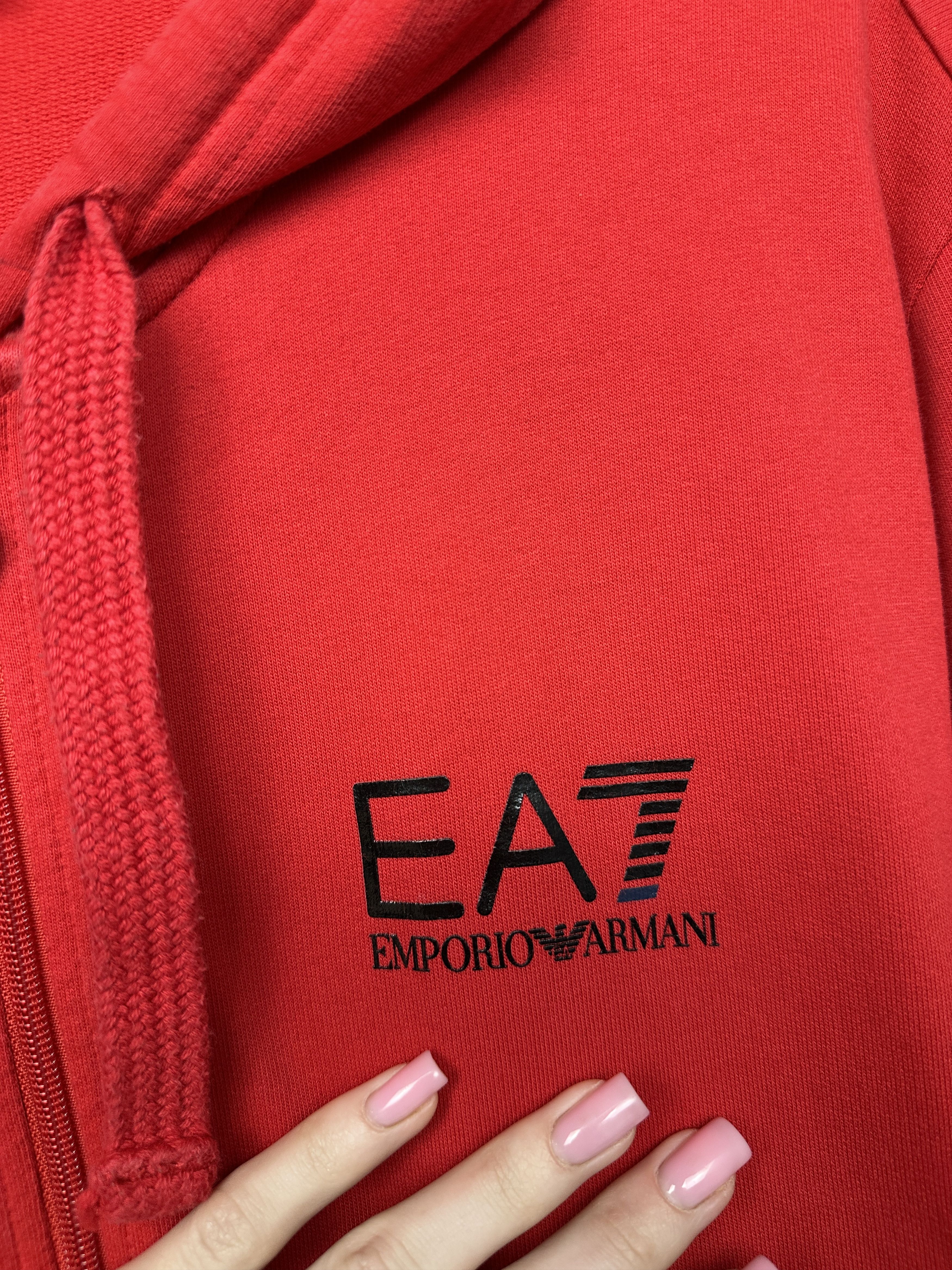 Emporio Armani Emporio Armani Mens Full Zip Hoodie Size US XXL / EU 58 / 5 - 3 Thumbnail