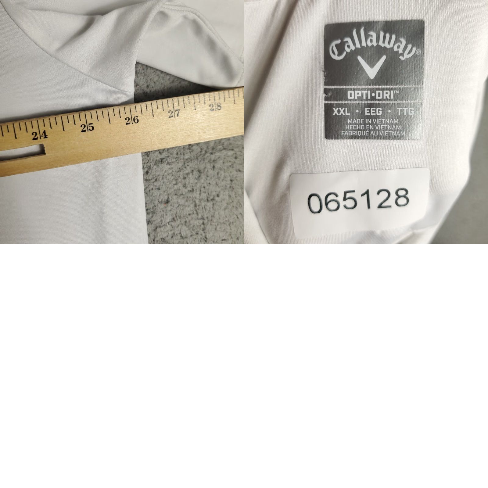 Callaway Callaway Polo Shirt Mens 2XL Blue White Opti Dri Fit Golf Short Sleeve Polo Shirt Mens Blue Size US XXL / EU 58 / 5 - 8 Thumbnail
