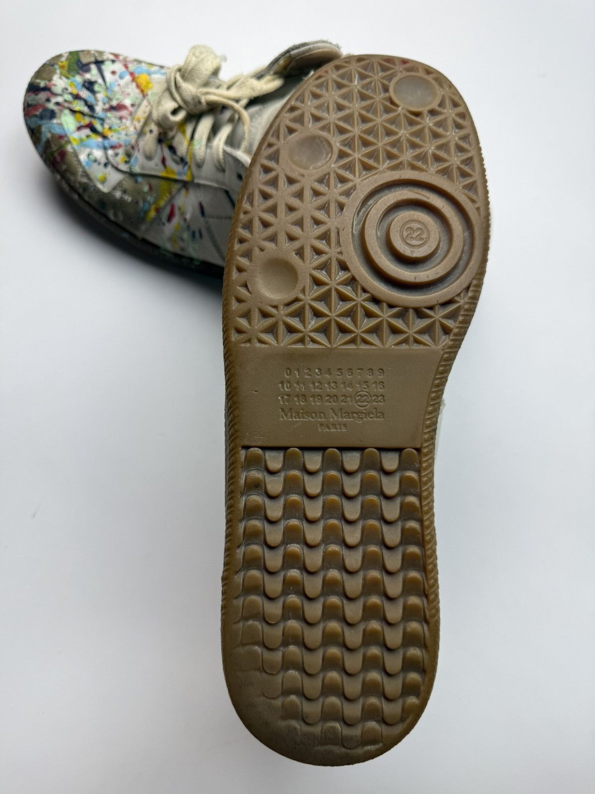 Maison Margiela Maison Margiela Gats Paint Splatter Size US 7 / EU 40 - 11 Thumbnail