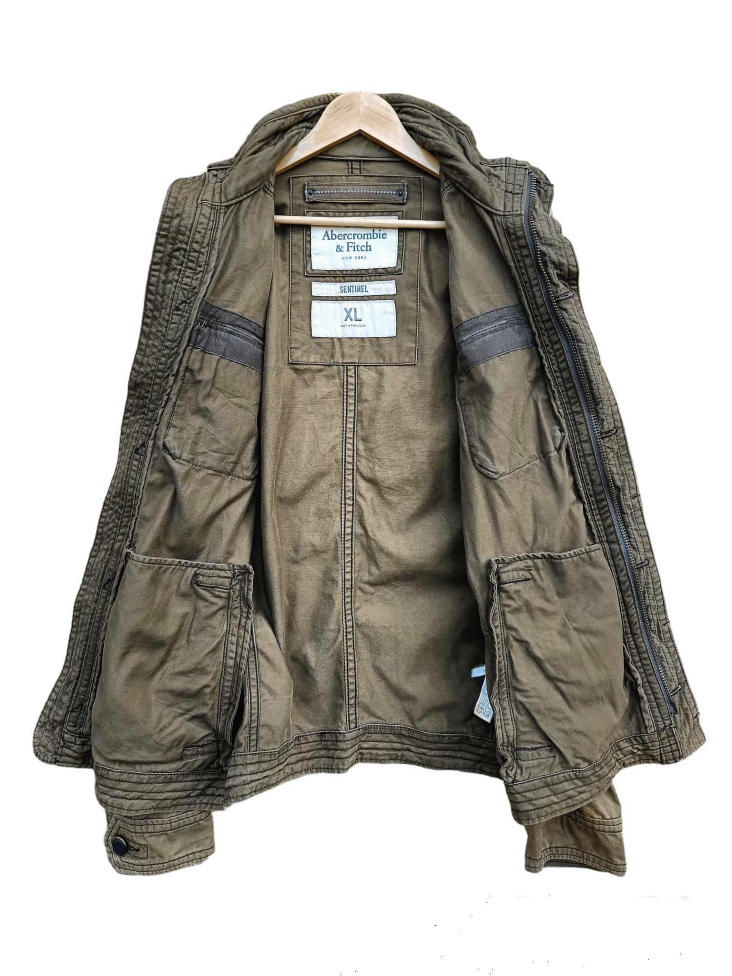 Abercrombie Fitch Sentinel New York Military Jacket