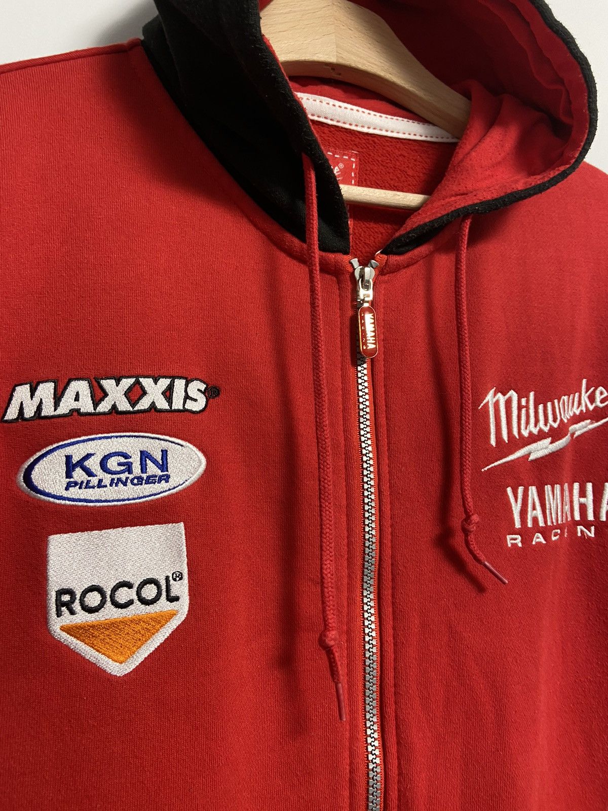 Yamaha Yamaha Vintage Zip Hoodie Monster y2k energy Size US S / EU 44-46 / 1 - 10 Thumbnail