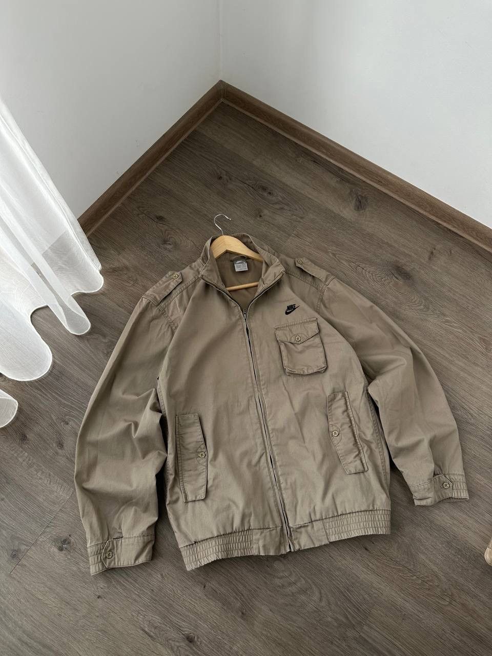 Nike × Nike ACG × Vintage Vintage Nike Beige Pocket Jacket Size US L / EU 52-54 / 3 - 3 Thumbnail