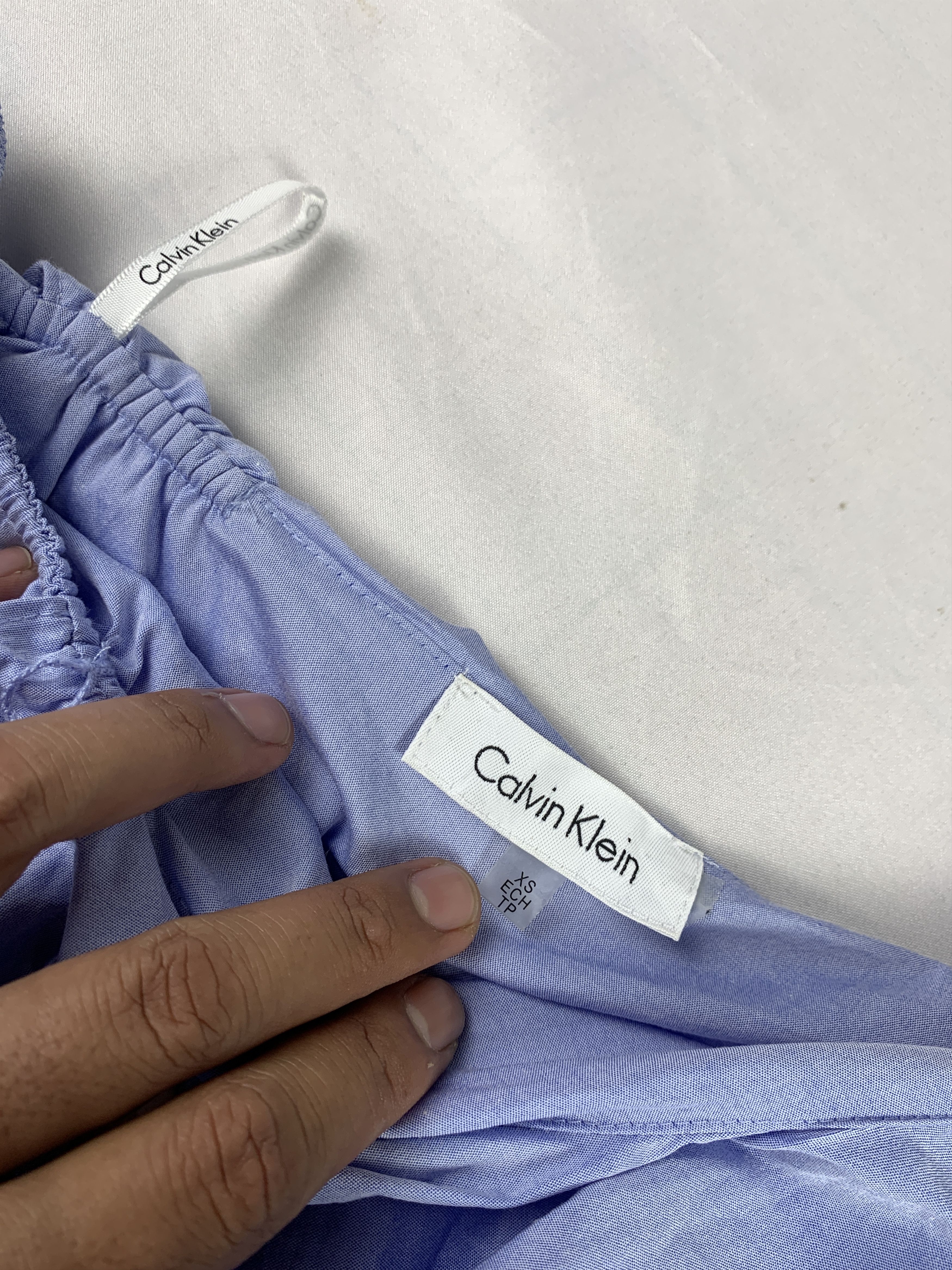 Calvin Klein Calvin Klein One-shoulder Ruffle Blouse (S) Size S / US 4 / IT 40 - 7 Thumbnail