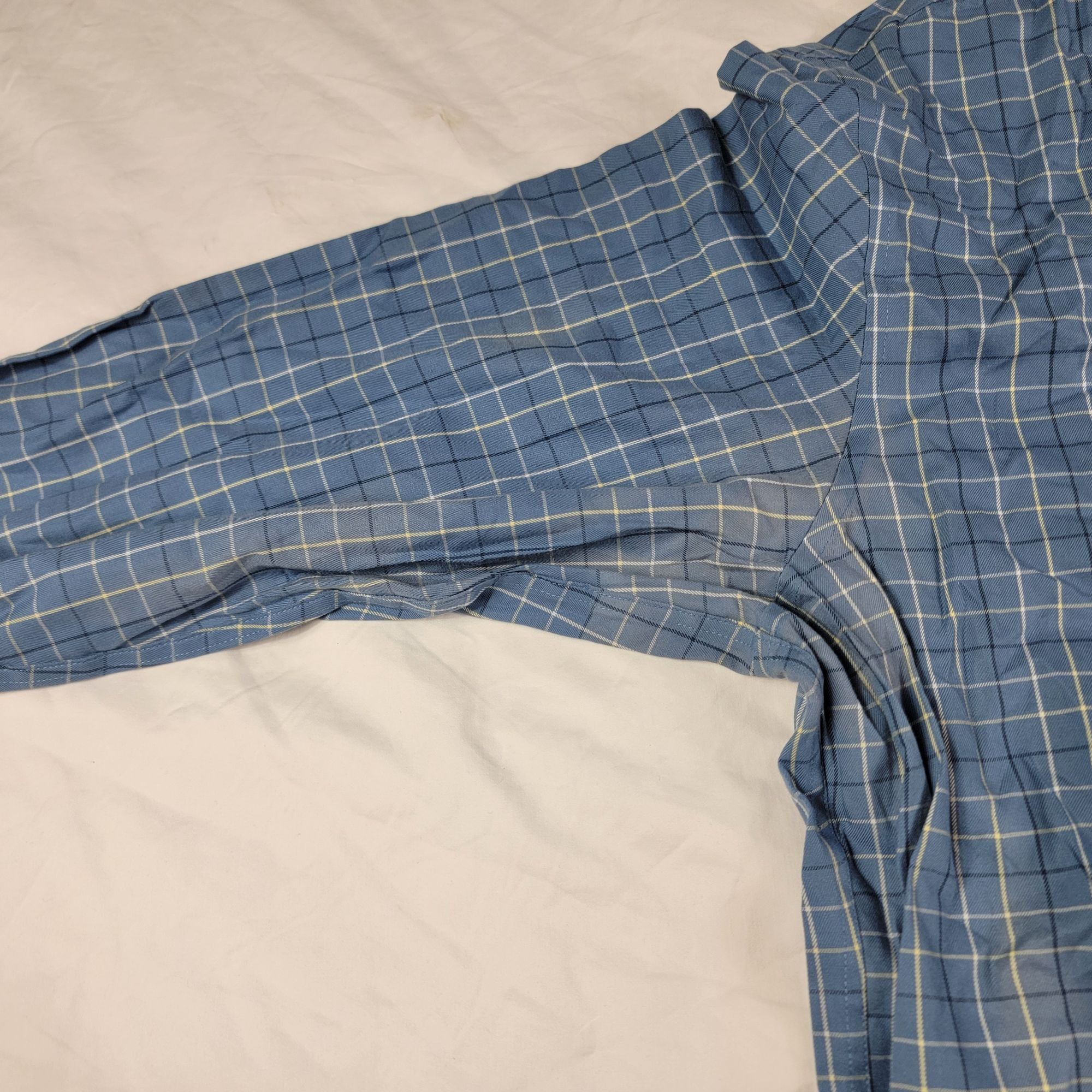 L.L. Bean LL Bean Mens XL Tall Blue Plaid Button Down Long Sleeve Shir Size US XL / EU 56 / 4 - 6 Thumbnail