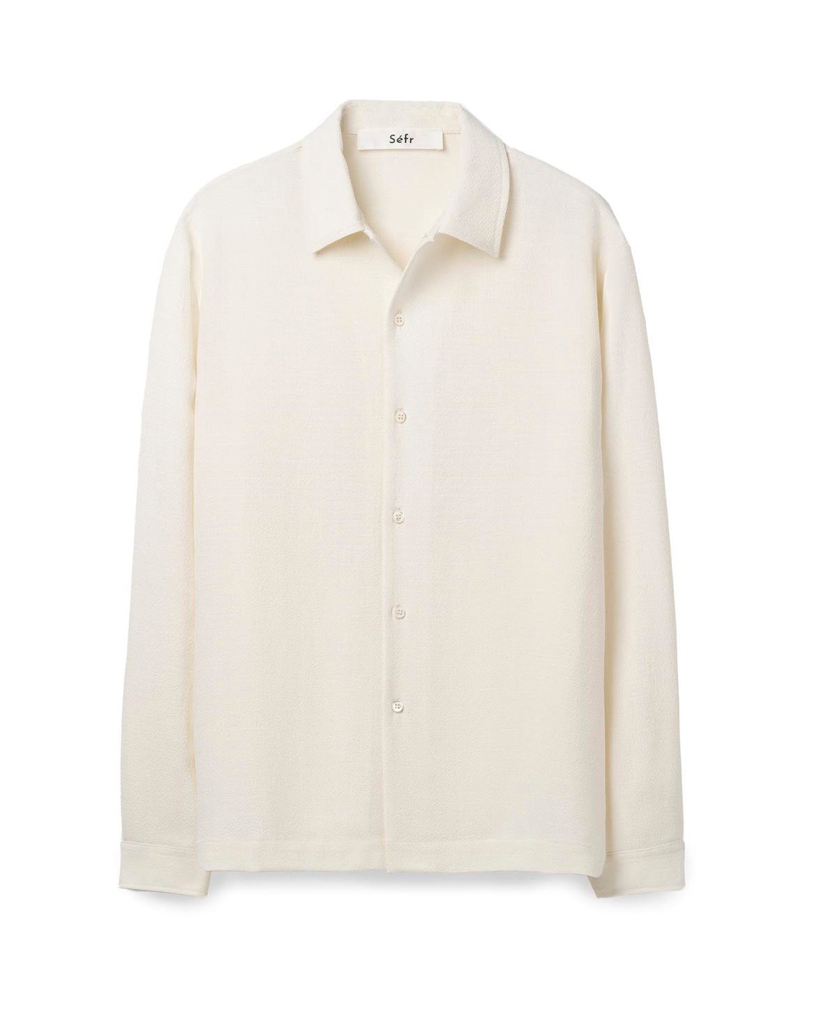 Sefr Séfr Sense Shirt Off White Shirt Size US S / EU 44-46 / 1 - 1 Thumbnail