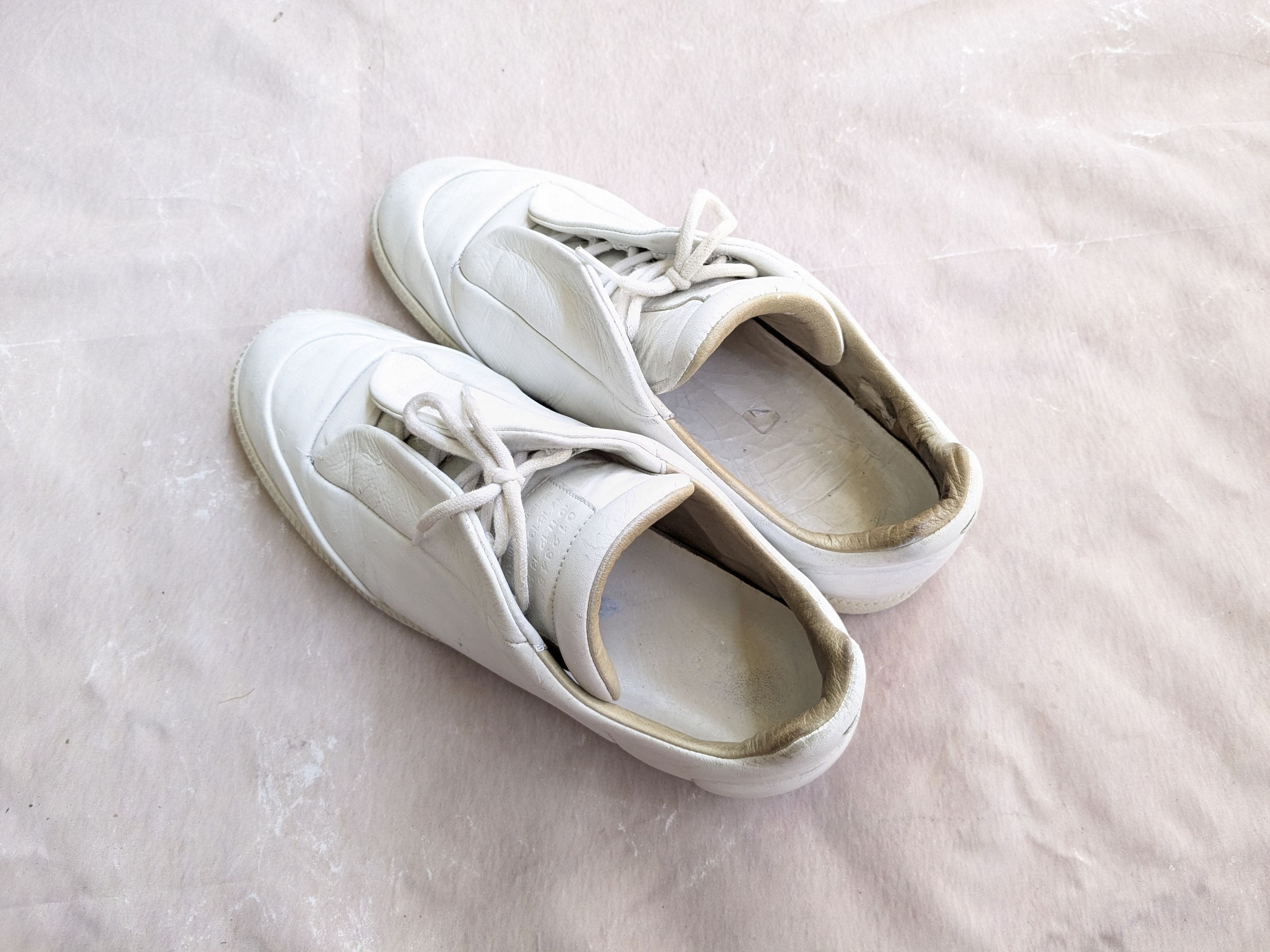 Maison Margiela Maison Margiela Future Low White 9 42 Leather Size US 9 / EU 42 - 14 Thumbnail